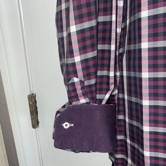 Men's Bugatchi Dress Shirt - Picture 2 of 6